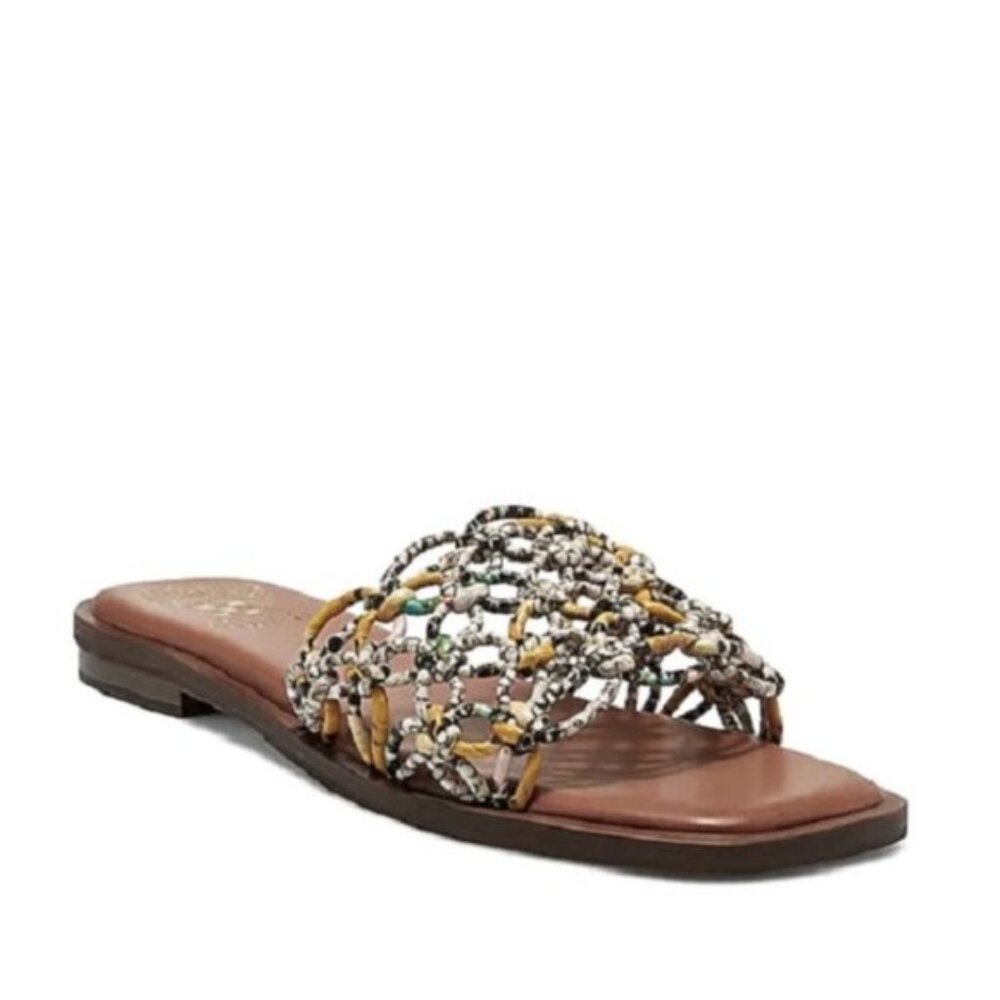 $59 NWT (Size 8.5 & 9.5) VINCE CAMUTO Leather Slide